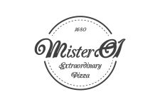 Logo for Mister O1 Extraordinary Pizza Logo for Mister O1 Extraordinary Pizza