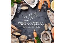 Logo for Wine 4 Oysters Logo for Wine 4 Oysters