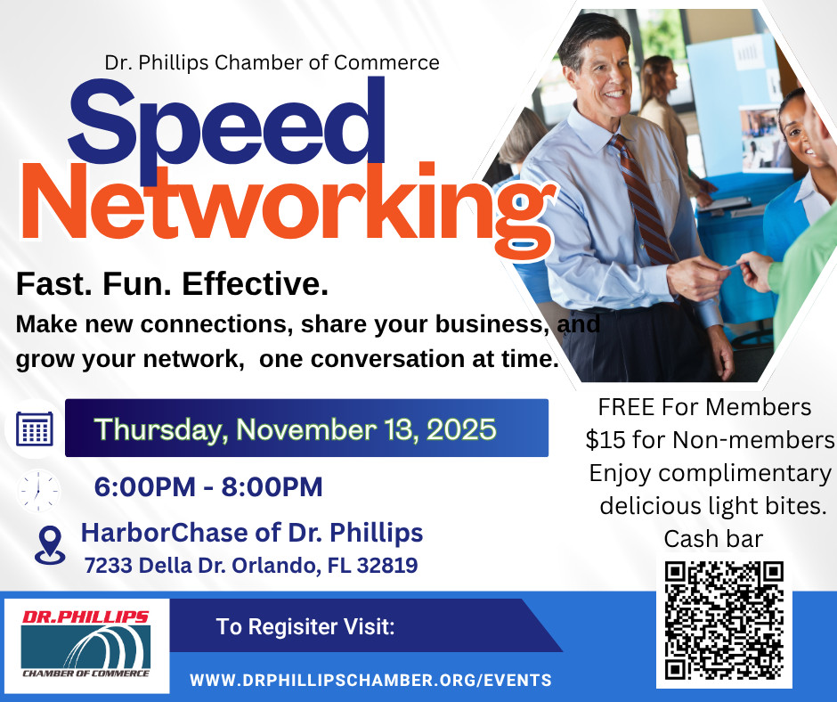 Speed Networking flyer QR Code